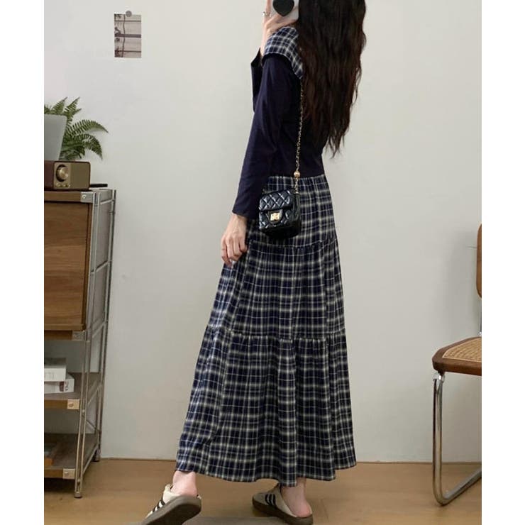 フリルボートネックTシャツ+スカートセットアップ | Ulysses | 詳細画像4 