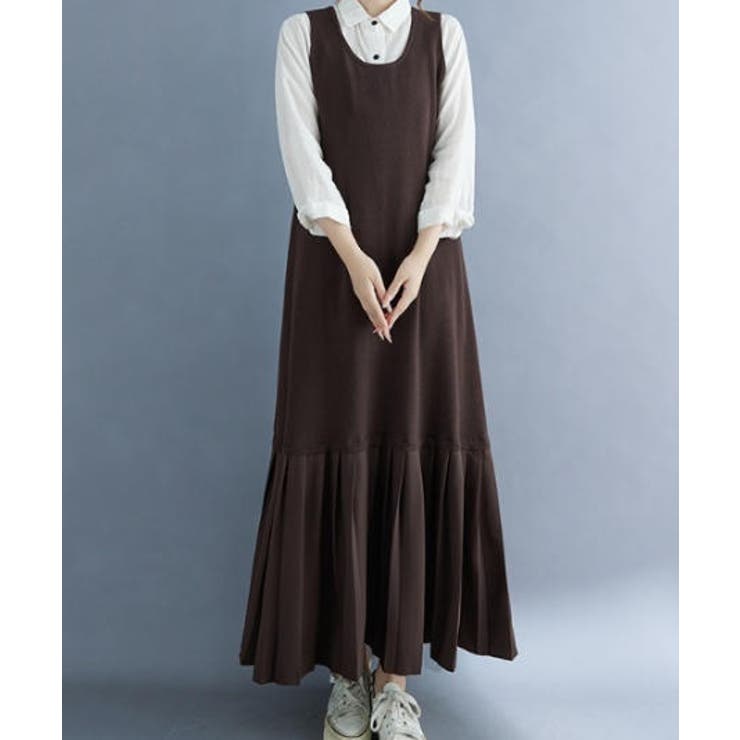 ニット切り替え袖なしワンピース | Ulysses | 詳細画像5 