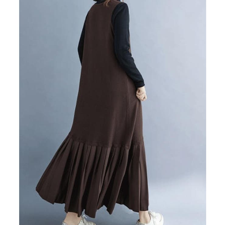 ニット切り替え袖なしワンピース | Ulysses | 詳細画像6 