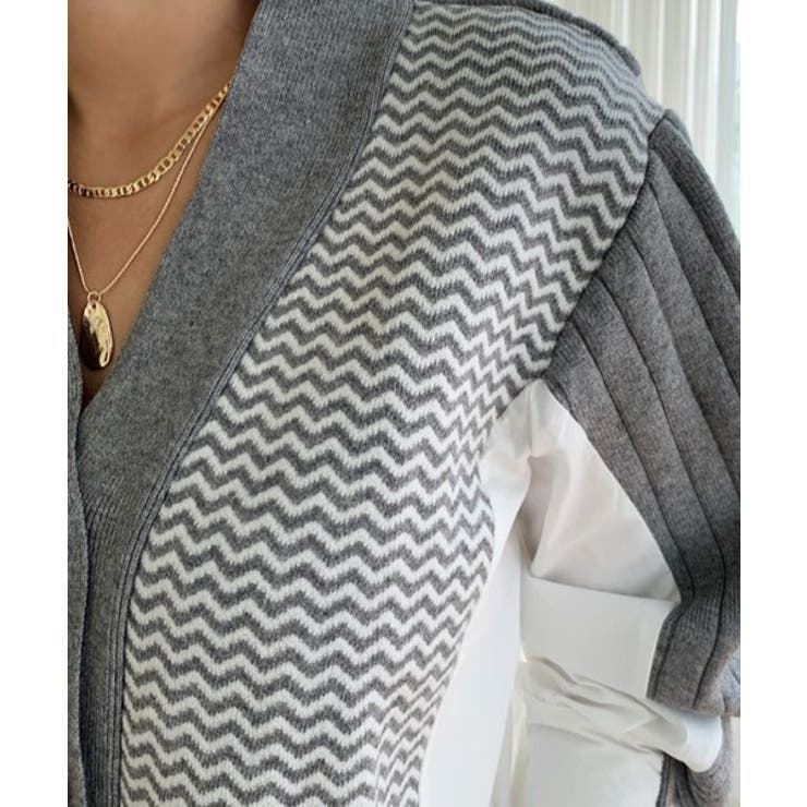 ニット切り替えトップス | Ulysses | 詳細画像8 