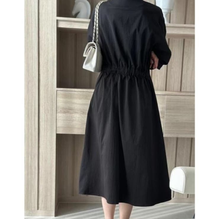 Vネックジップスワンピース | Ulysses | 詳細画像2 