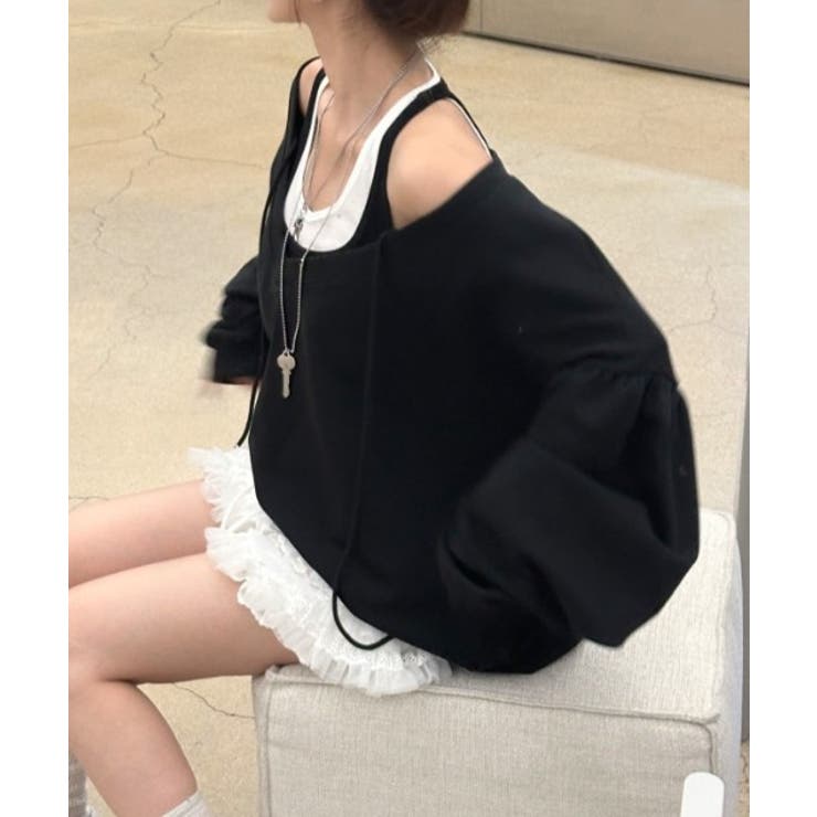 リバーシブルVネックトレーナー | Ulysses | 詳細画像6 