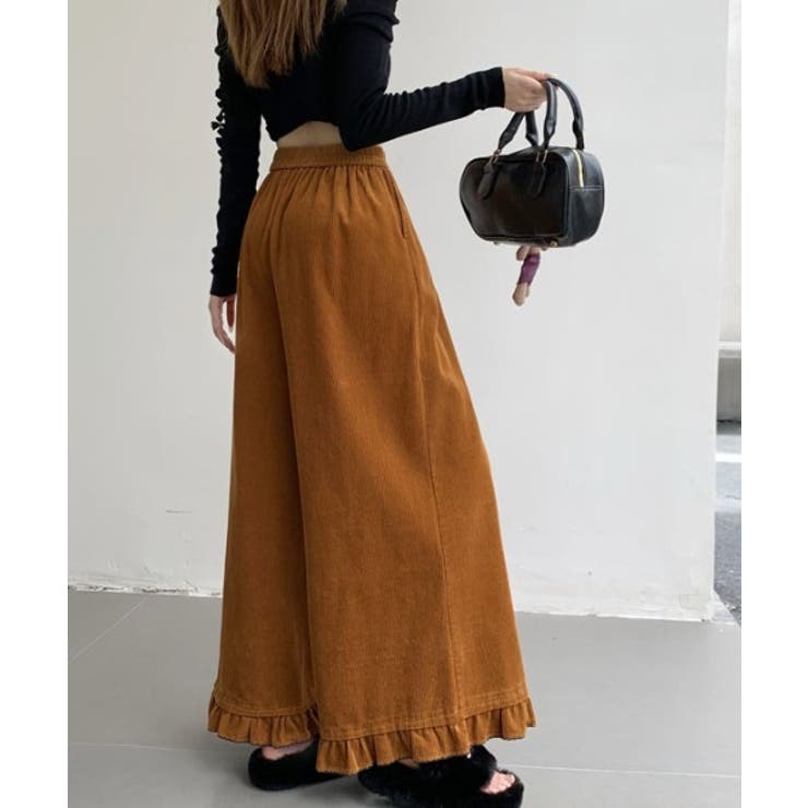 フリルコーデュロイパンツ | Ulysses | 詳細画像2 