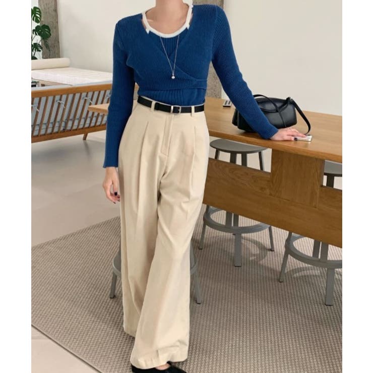 フェイクレイヤードニットセーター | Ulysses | 詳細画像6 