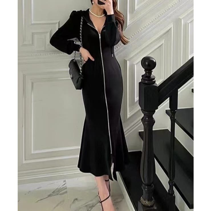 ジップスパーカワンピース | Ulysses | 詳細画像3 