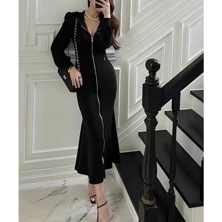 ジップスパーカワンピース | Ulysses | 詳細画像4 