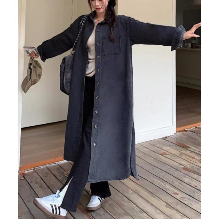 シングルブレストデニムワンピース | Ulysses | 詳細画像2 