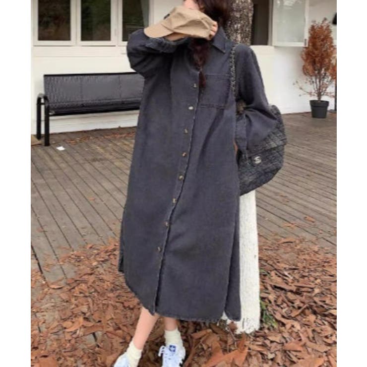 シングルブレストデニムワンピース | Ulysses | 詳細画像3 