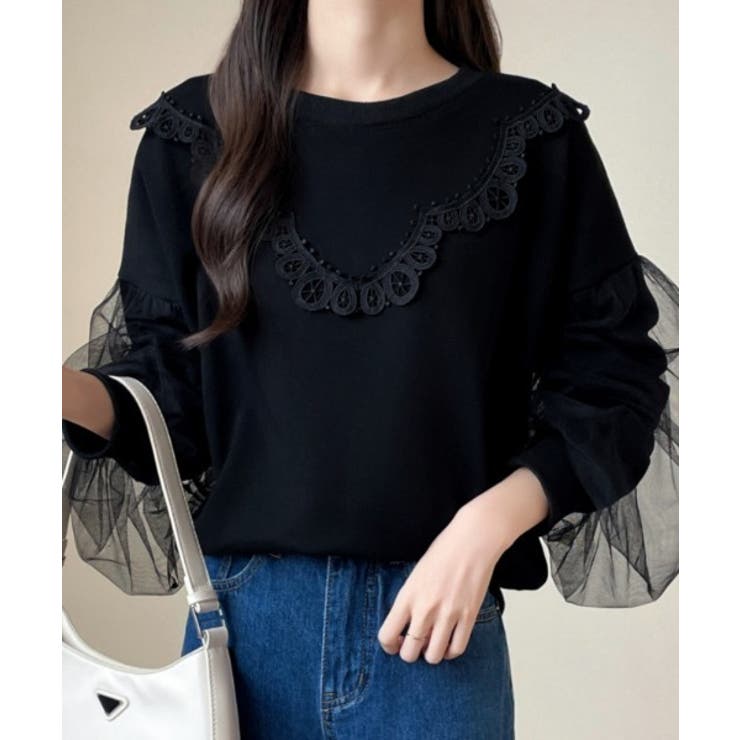 チュール切り替えトレーナー | Ulysses | 詳細画像3 