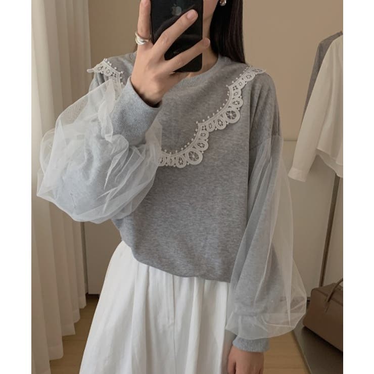 チュール切り替えトレーナー | Ulysses | 詳細画像5 