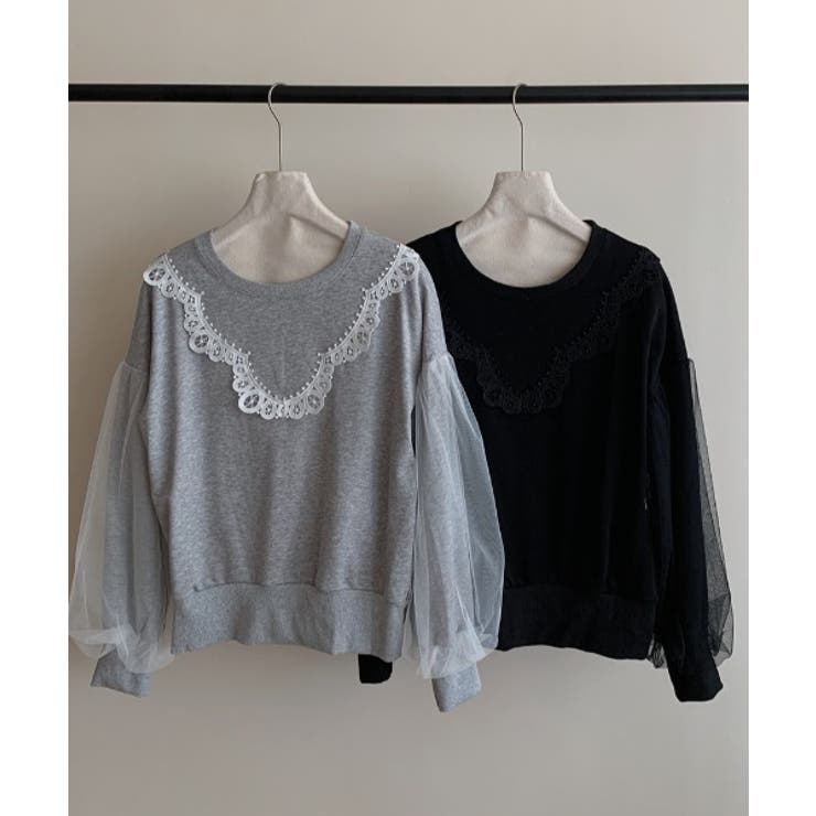 チュール切り替えトレーナー | Ulysses | 詳細画像8 