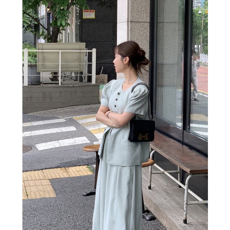 半袖トップスワイドパンツセットアップ | Ulysses | 詳細画像8 