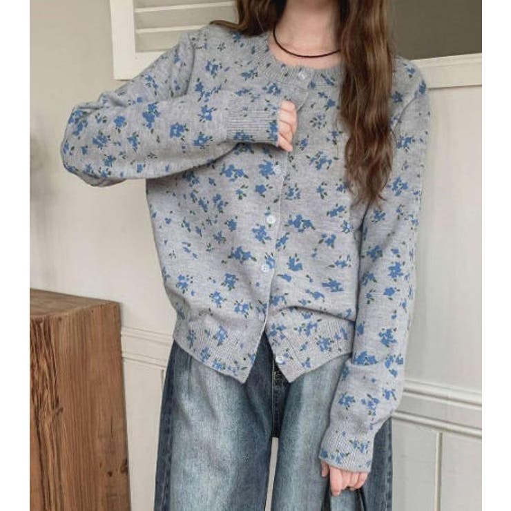 クルーネック長袖カーディガンワンピース | Ulysses | 詳細画像6 