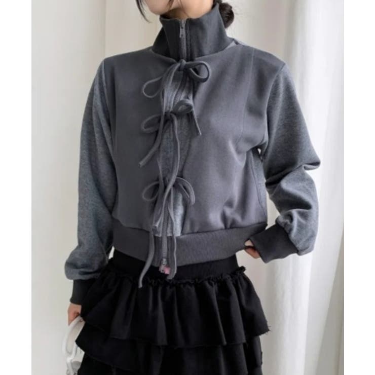 ダブルジップスタンドカラー切り替えポケットジャケット | Ulysses | 詳細画像3 