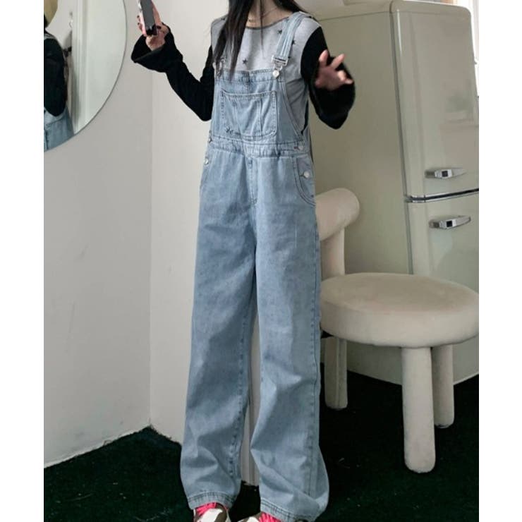 ライトブルー | ポケットデニムサロペット | Ulysses