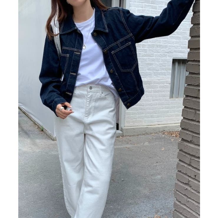 ポケットボタンダウンボタンでデニムジャケット | Ulysses | 詳細画像8 