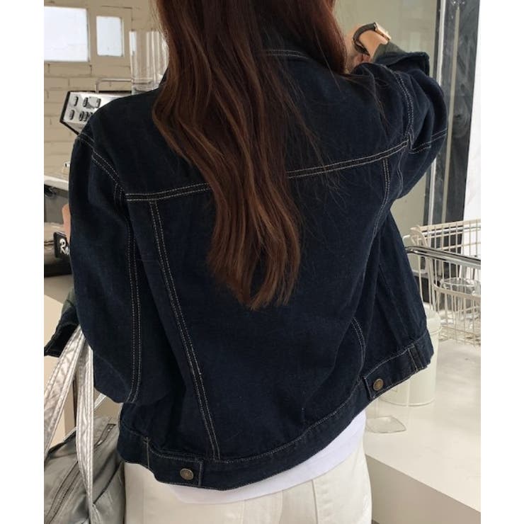 ポケットボタンダウンボタンでデニムジャケット | Ulysses | 詳細画像9 