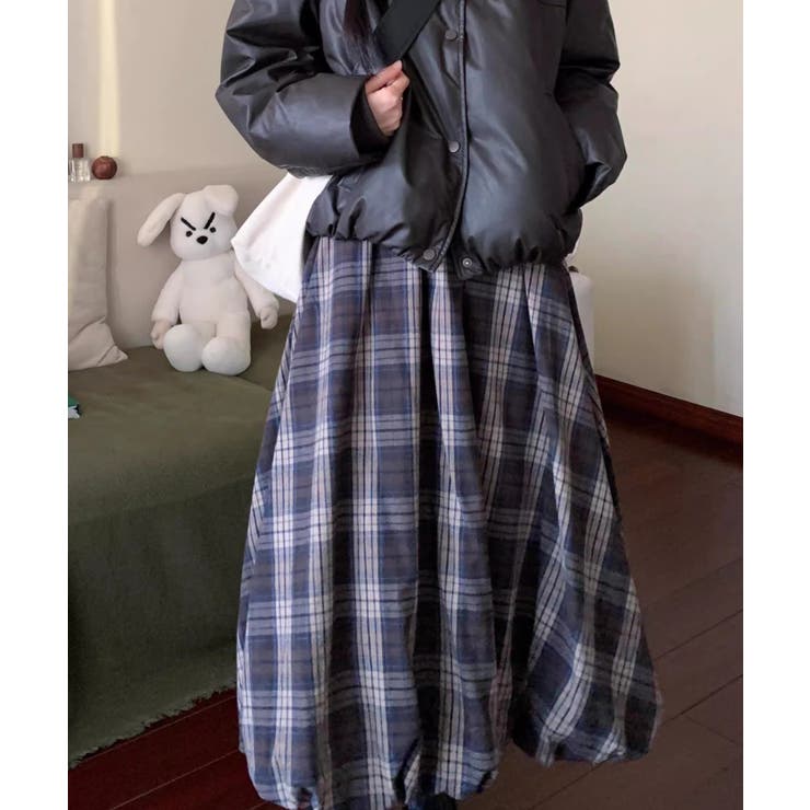 チェック柄ポケットスカート | Ulysses | 詳細画像6 