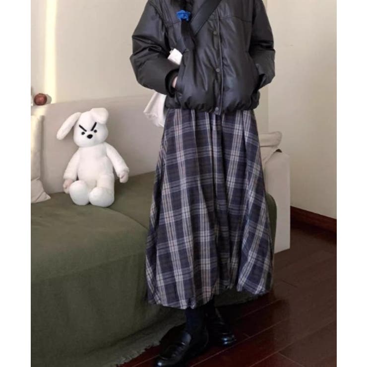 チェック柄ポケットスカート | Ulysses | 詳細画像8 