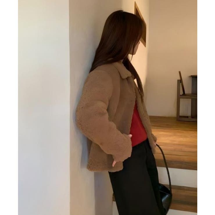 襟付きボタンでファージャケット | Ulysses | 詳細画像1 