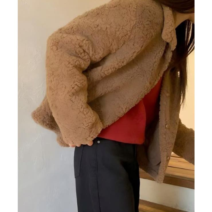 襟付きボタンでファージャケット | Ulysses | 詳細画像2 