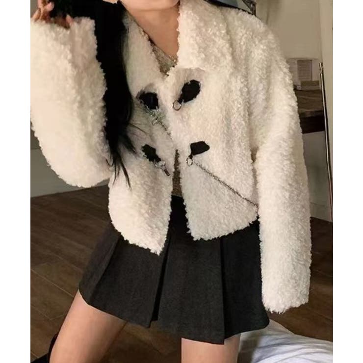 襟付きボタンでファージャケット | Ulysses | 詳細画像1 