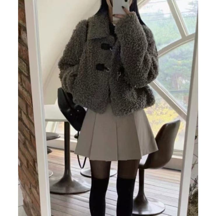 襟付きボタンでファージャケット | Ulysses | 詳細画像4 