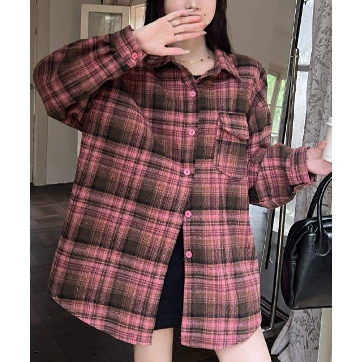 ボタンダウンチェック柄ボタンでジャケット | Ulysses | 詳細画像5 