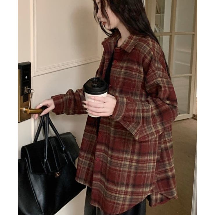 ボタンダウンチェック柄ボタンでジャケット | Ulysses | 詳細画像6 