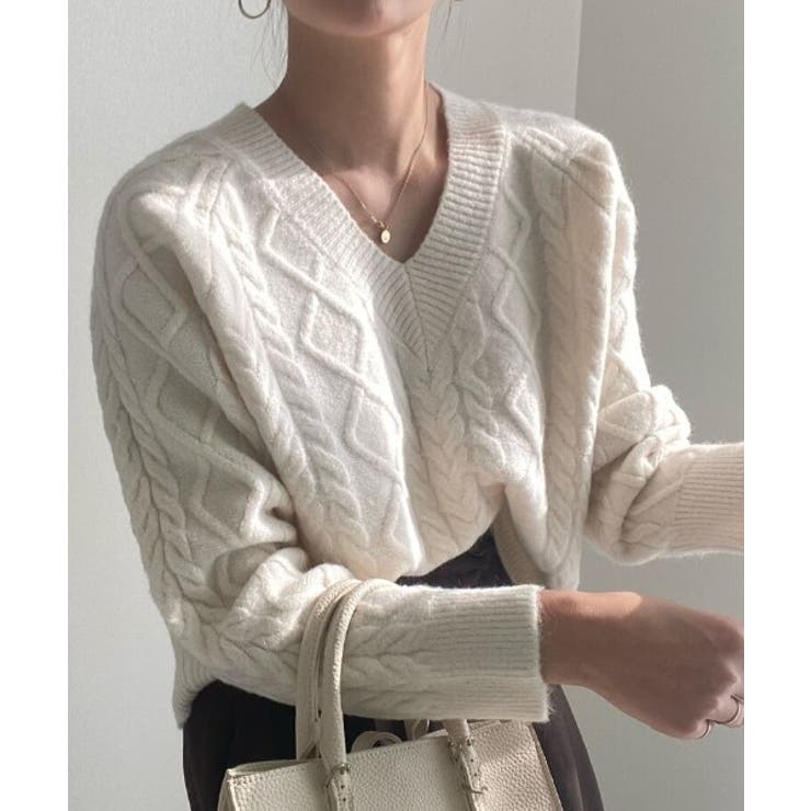 Vネックニットセーター | Ulysses | 詳細画像2 