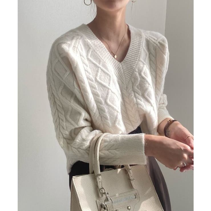 Vネックニットセーター | Ulysses | 詳細画像3 