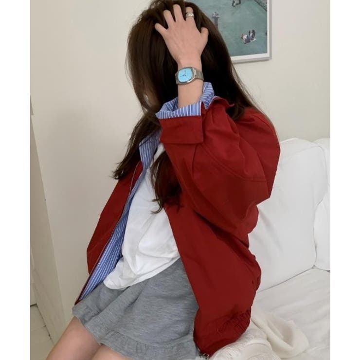 襟付きフェイクレイヤードジップスジャケット | Ulysses | 詳細画像6 