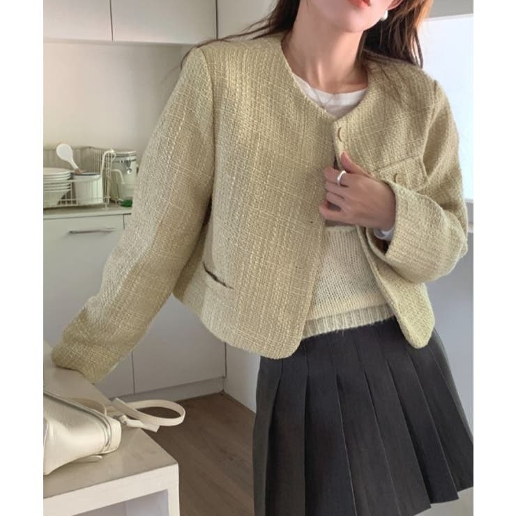 クルーネックボタンでジャケット | Ulysses | 詳細画像1 