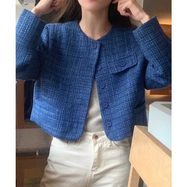 クルーネックボタンでジャケット | Ulysses | 詳細画像6 