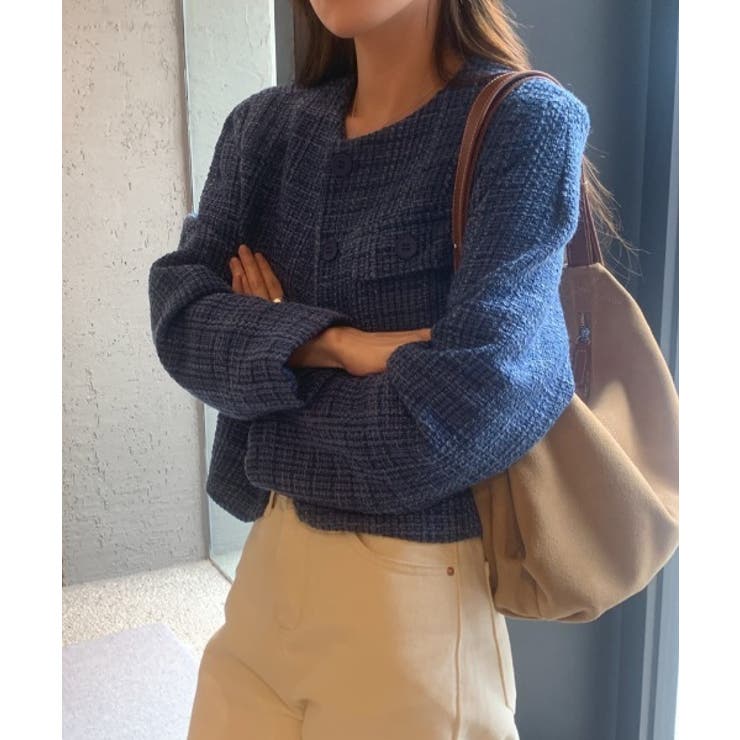 クルーネックボタンでジャケット | Ulysses | 詳細画像7 