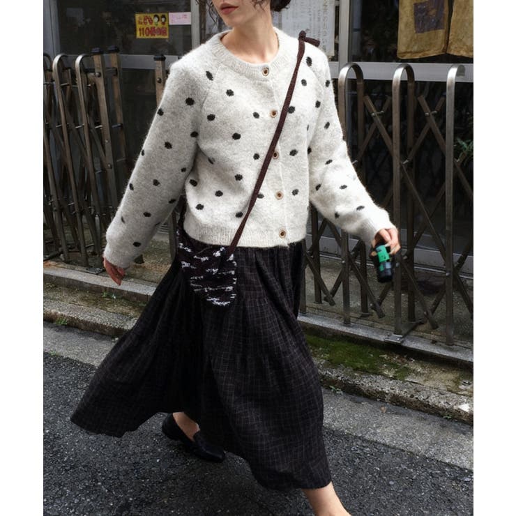 クルーネックボタンでニットジャケット | Ulysses | 詳細画像2 