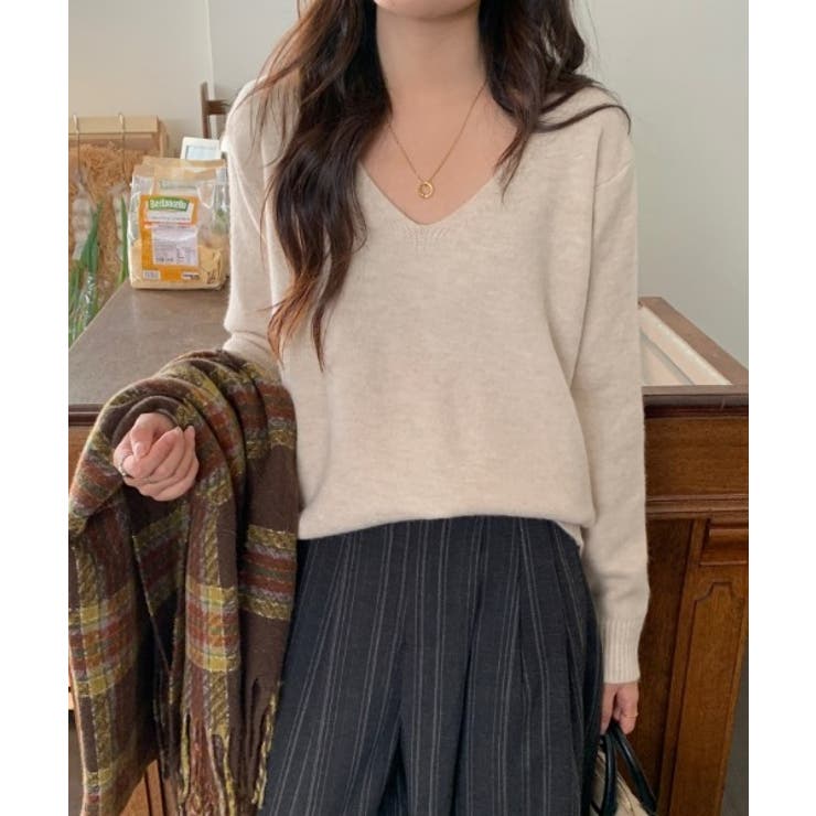 Vネックニットセーター | Ulysses | 詳細画像3 