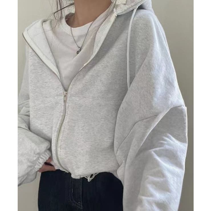 フード付きジップスドローストリングジャケット | Ulysses | 詳細画像1 