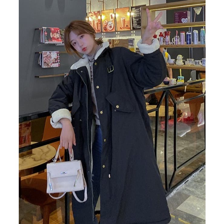 襟付きジップスポケットファーコート | Ulysses | 詳細画像1 