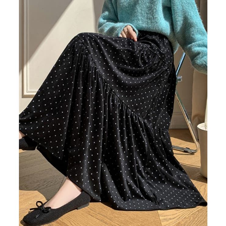 ドット柄スカート | Ulysses | 詳細画像1 