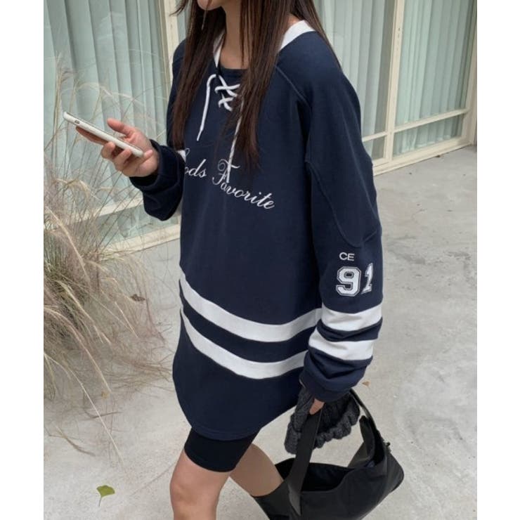 クルーネック長袖トップス | Ulysses | 詳細画像2 