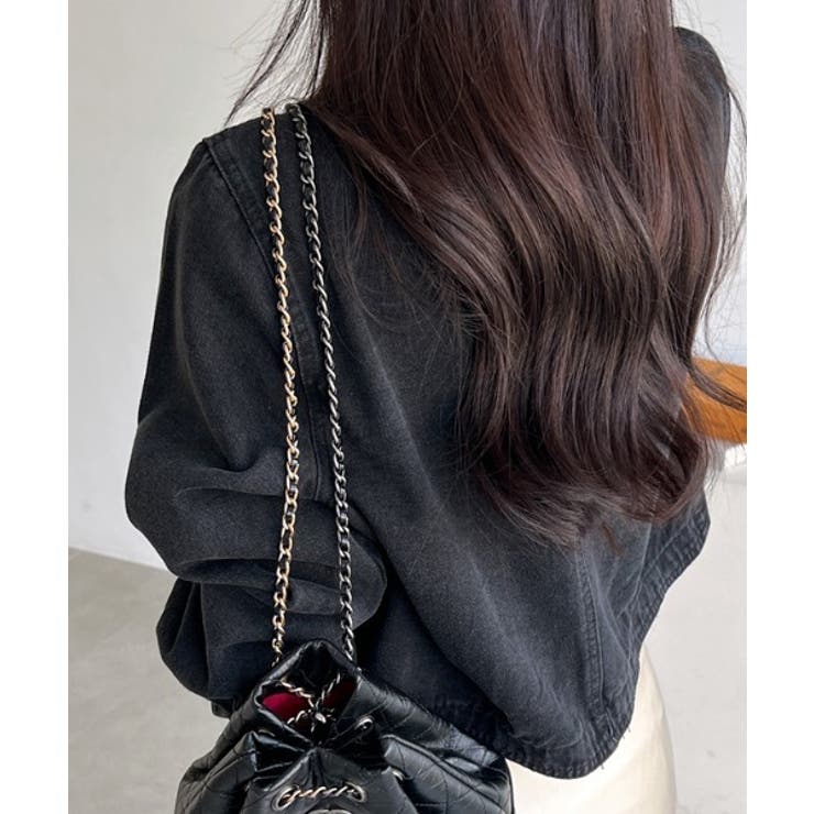 クルーネックボタンでデニムジャケット | Ulysses | 詳細画像3 