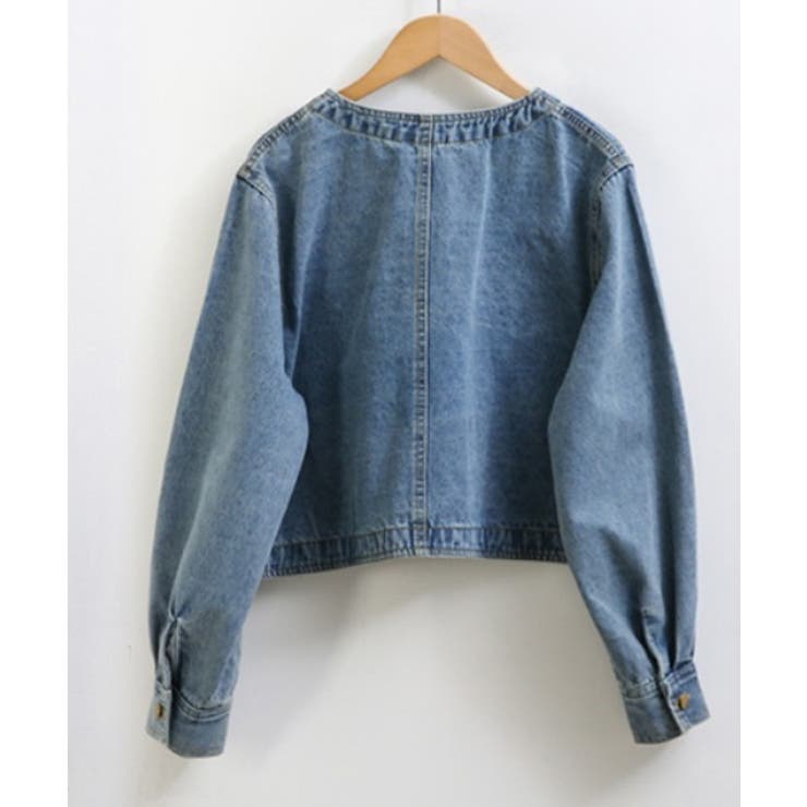 クルーネックボタンでデニムジャケット | Ulysses | 詳細画像7 