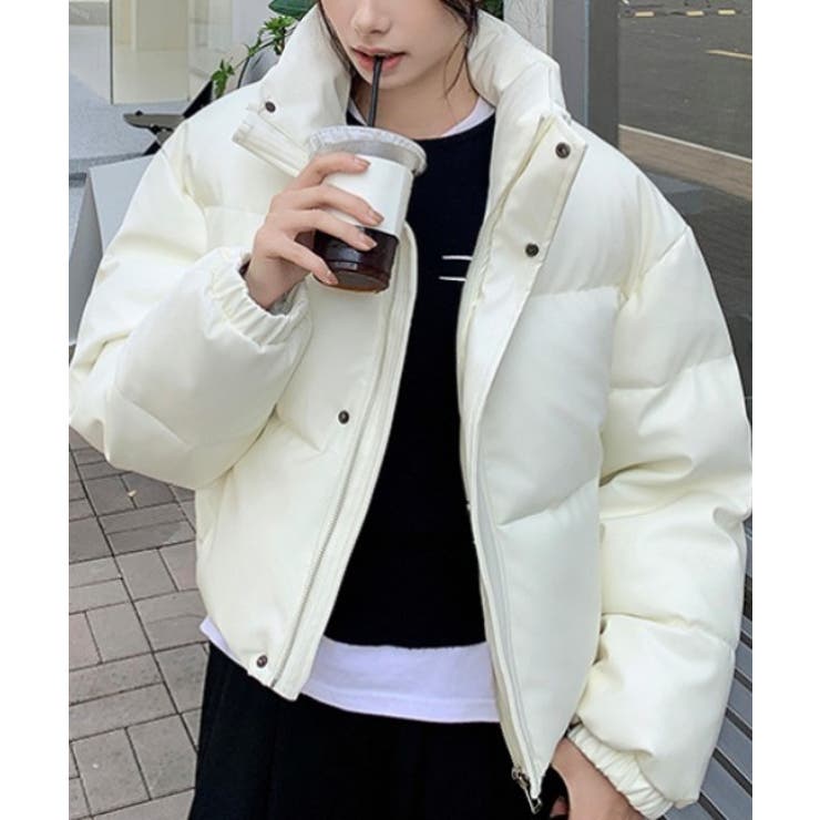 ホワイト | 襟付きジップスPUレザージャケットジャケット | Ulysses