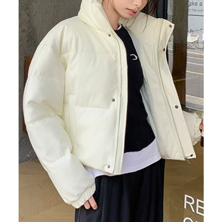 襟付きジップスPUレザージャケットジャケット | Ulysses | 詳細画像1