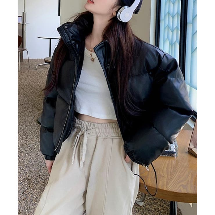 襟付きジップスPUレザージャケットジャケット | Ulysses | 詳細画像3