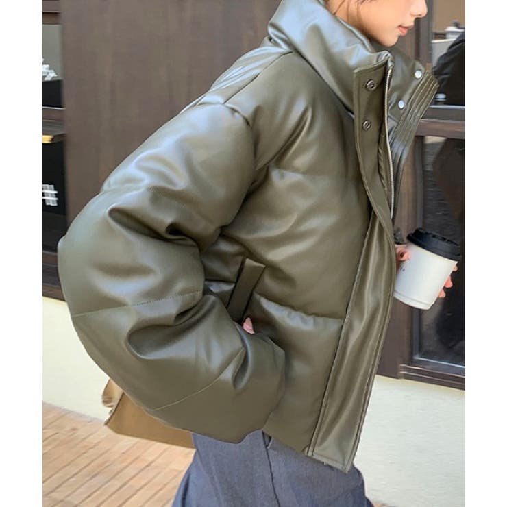 襟付きジップスPUレザージャケットジャケット | Ulysses | 詳細画像6