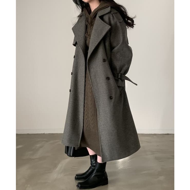 ダブルブレストリボンコート | Ulysses | 詳細画像2 