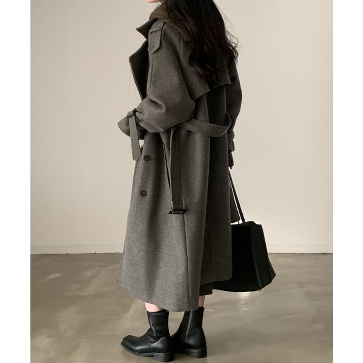 ダブルブレストリボンコート | Ulysses | 詳細画像4 