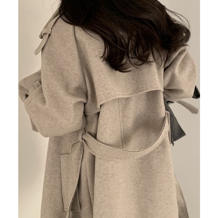 ダブルブレストリボンコート | Ulysses | 詳細画像6 